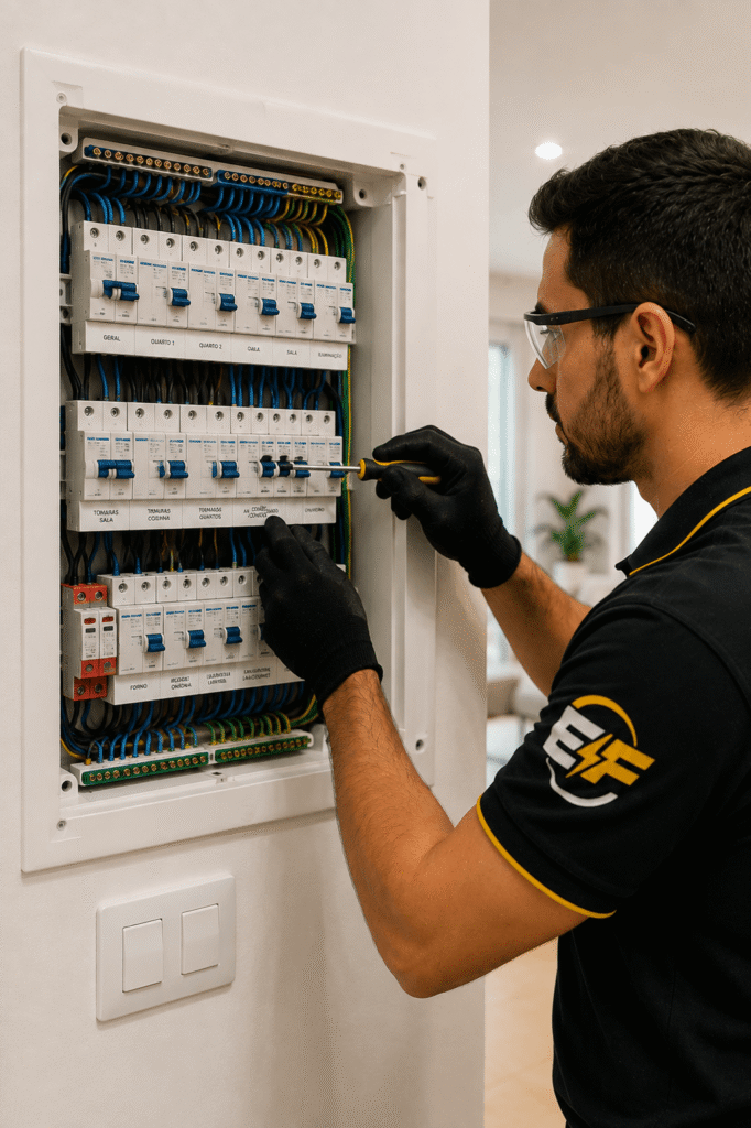 Quadros de Distribuição Residencial e Comercial em Bauru